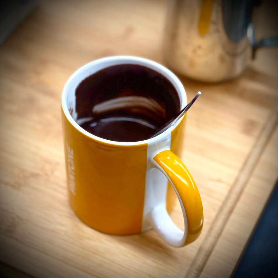 Tazza Gialla Pantone di Cioccolata